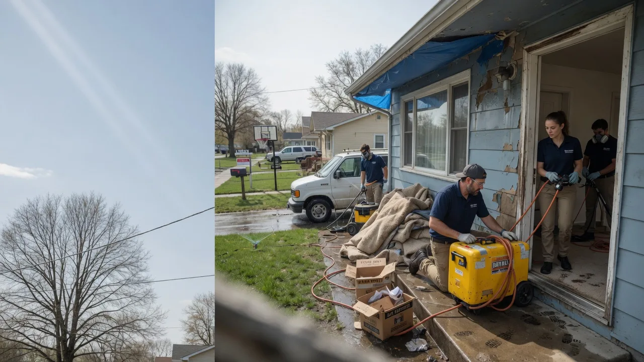 Basement Flood Cleanup in Burtrum, MN near me